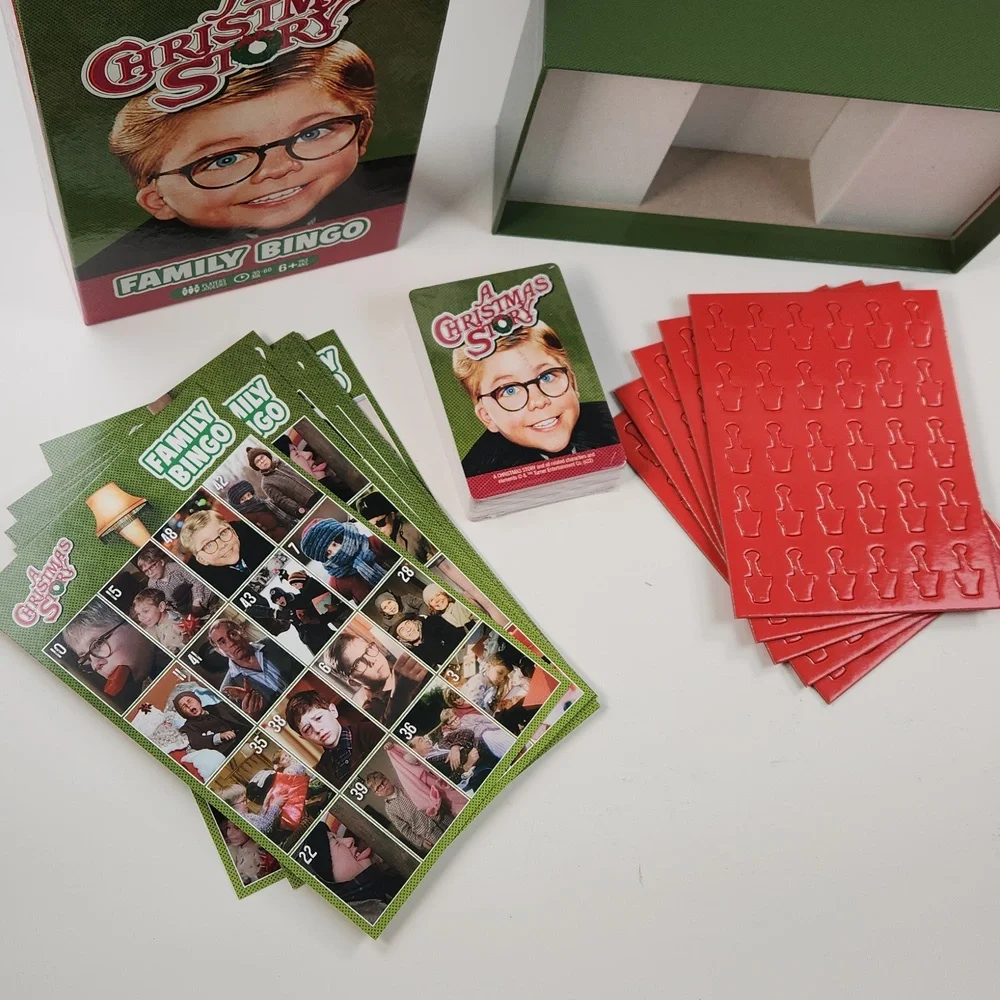 A Christmas Story Family Bingo NWT